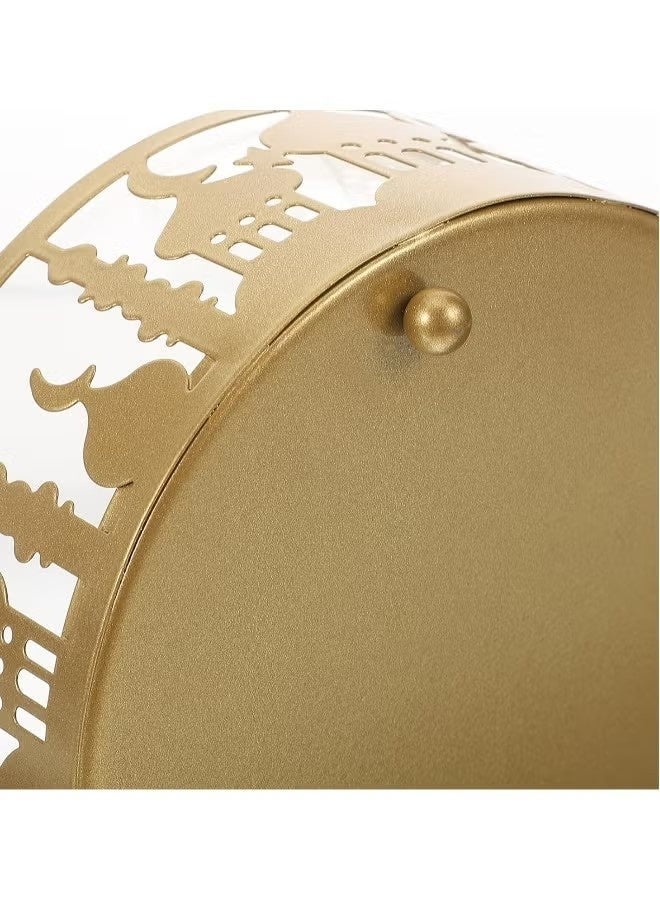 Laravel Metal Candy Box Festival Decorative Tray Candy Nuts Container Fruit Plate for Candy, Cookies, Chips and Party Snacks Ramadan Eid Mubarak Favor for Party Dessert Boxes - Image 4